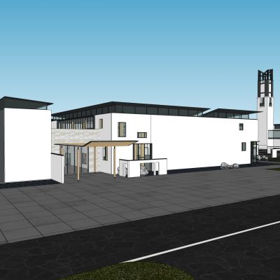 产业新城服务中心方案一调整