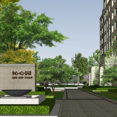 杭州万科海上明月小区模型大都会新古典高层+洋房上海都易建筑