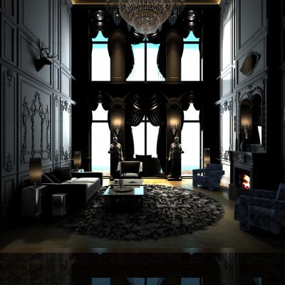 欧式完整家装空间