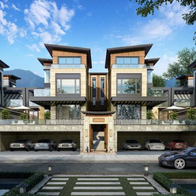 成都都江堰万达城一期别墅新亚洲基准方中