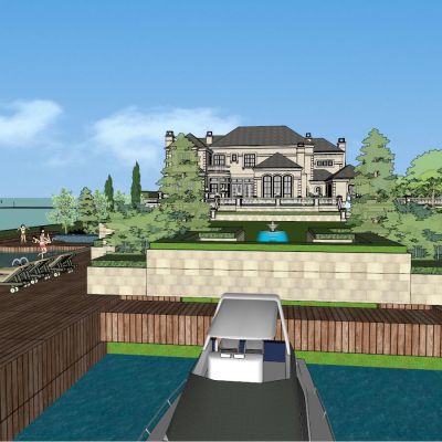 绿地新沙村法式独栋别墅