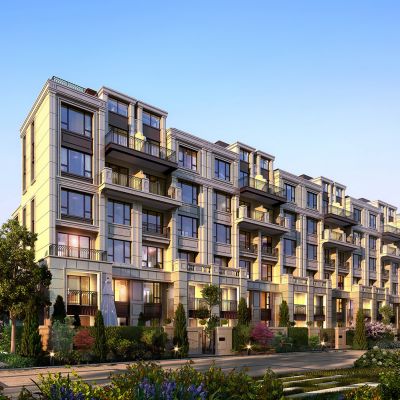 绿地天呈上海嘉定菊园法式洋房叠墅F柏涛