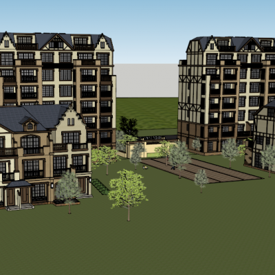 青岛银盛泰·德郡德式洋房+联排别墅