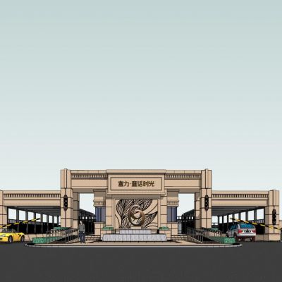 富力·童话时光入口新古典