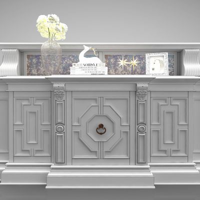 欧式风格装饰柜