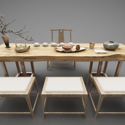 新中式风格书桌