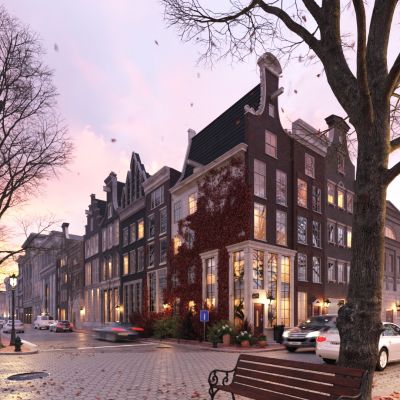 高品质城市建筑外部景观