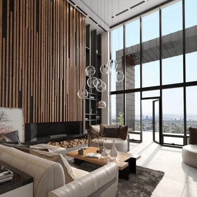 高品质客厅厨房