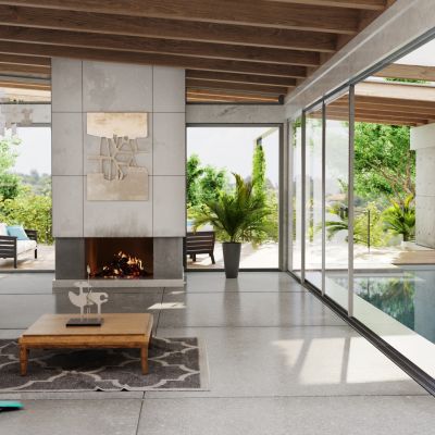 高品质客厅厨房