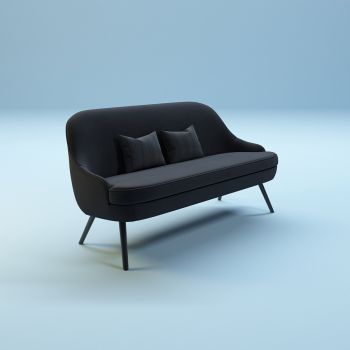 现代双人沙发