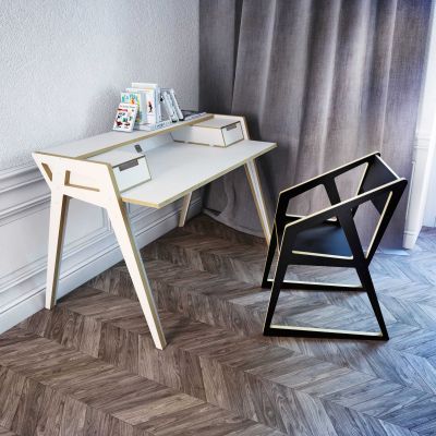 现代书桌椅