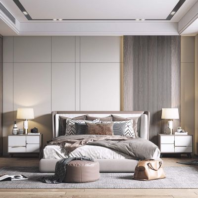 现代卧室