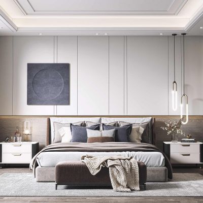 现代卧室