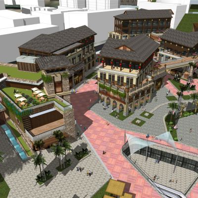 东南亚风格热带风情街z