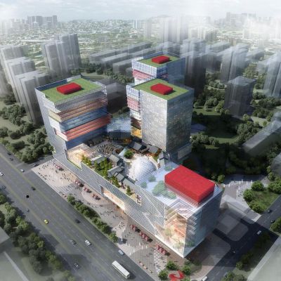 商业综合体SU模型
