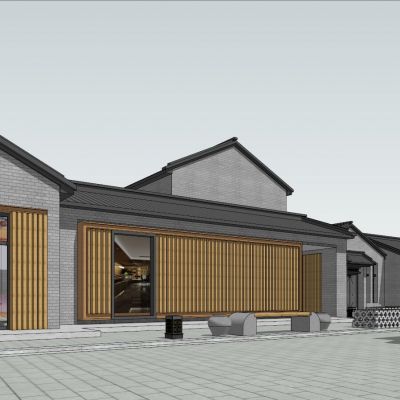 南山唐郡中式商业街