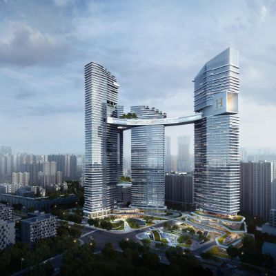 成都新希望华丽大道超高层综合体投标天华&EID