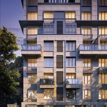 路劲上海院子·雅院新亚洲柏涛SU模型