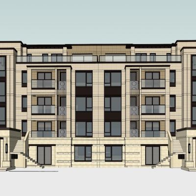 万科新亚洲叠墅洋房+庭院景观方案