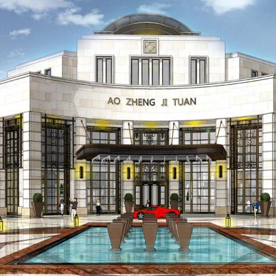 奥正·临沂桃园商业+售楼处柏涛