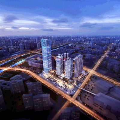 东莞万科首铸东江之星TOD商业综合体Crtkl