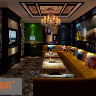 现代酒店娱乐区