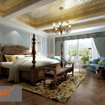 美式卧室
