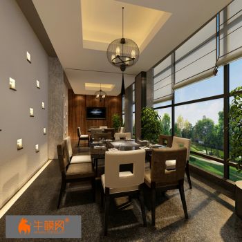 现代酒店休闲区