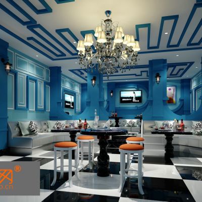 现代酒店娱乐区