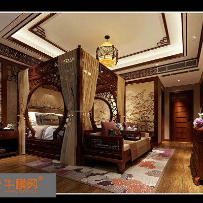 中式卧室