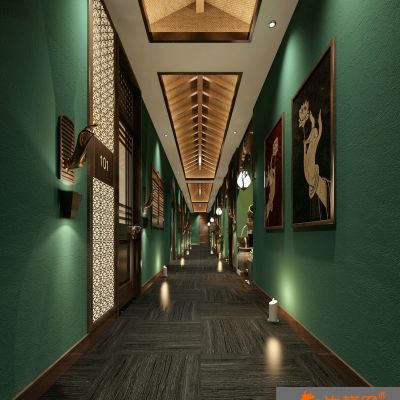 现代电梯楼梯走廊