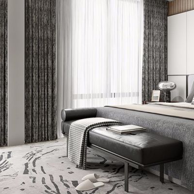 朴悦设计新中式卧室