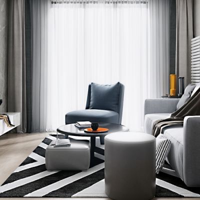 现代简约客厅餐厅