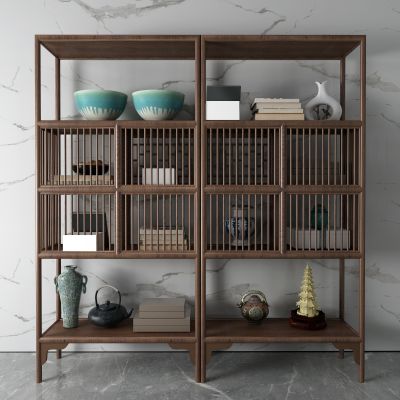 新中式博古架
