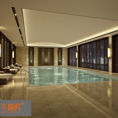 现代酒店休闲区