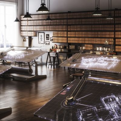 现代办公精品室内设计