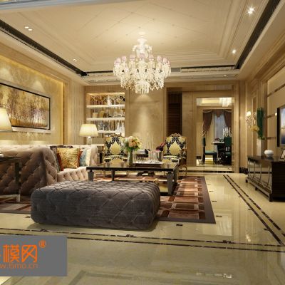 美式客厅
