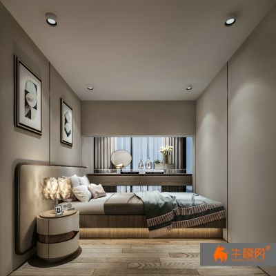 现代卧室