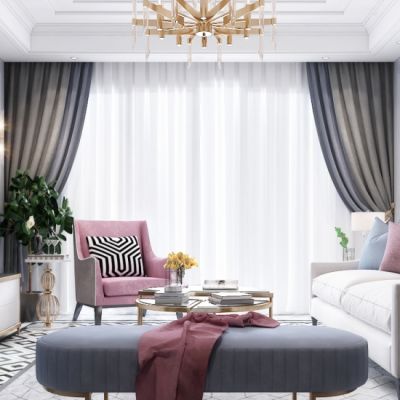 现代轻奢客厅