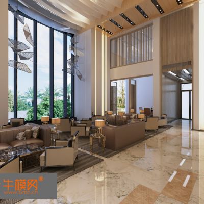 现代酒店娱乐区