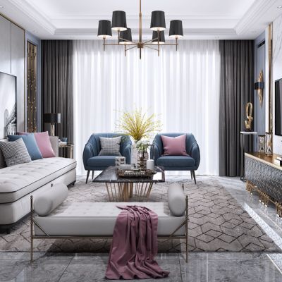 现代客厅
