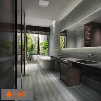 现代卫浴空间