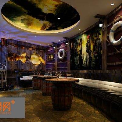 现代酒店娱乐区