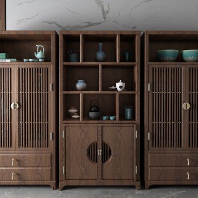 新中式博古架