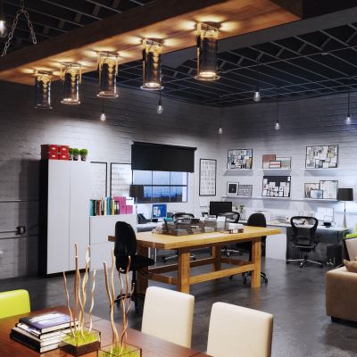 现代办公精品室内设计