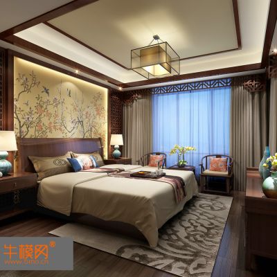 中式卧室
