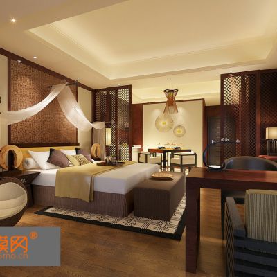 中式卧室