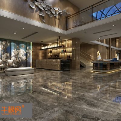 现代酒店大厅
