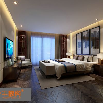 中式卧室