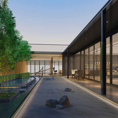 办公休闲区高品质办公空间